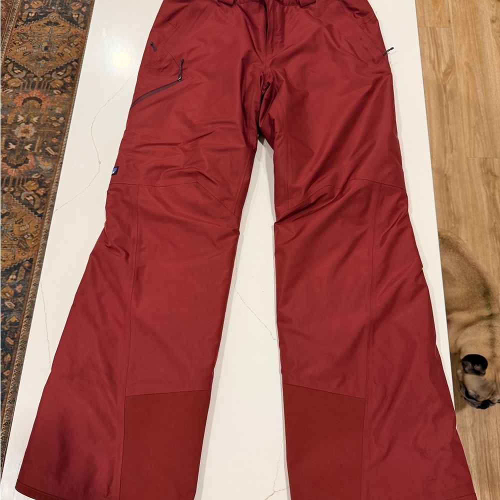 Patagonia Men's Burgundy Ski Pants